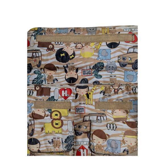 Harajuku Lovers Crossbody Bag Beige Women’s Purse Animals - USED - Picture 3 of 8